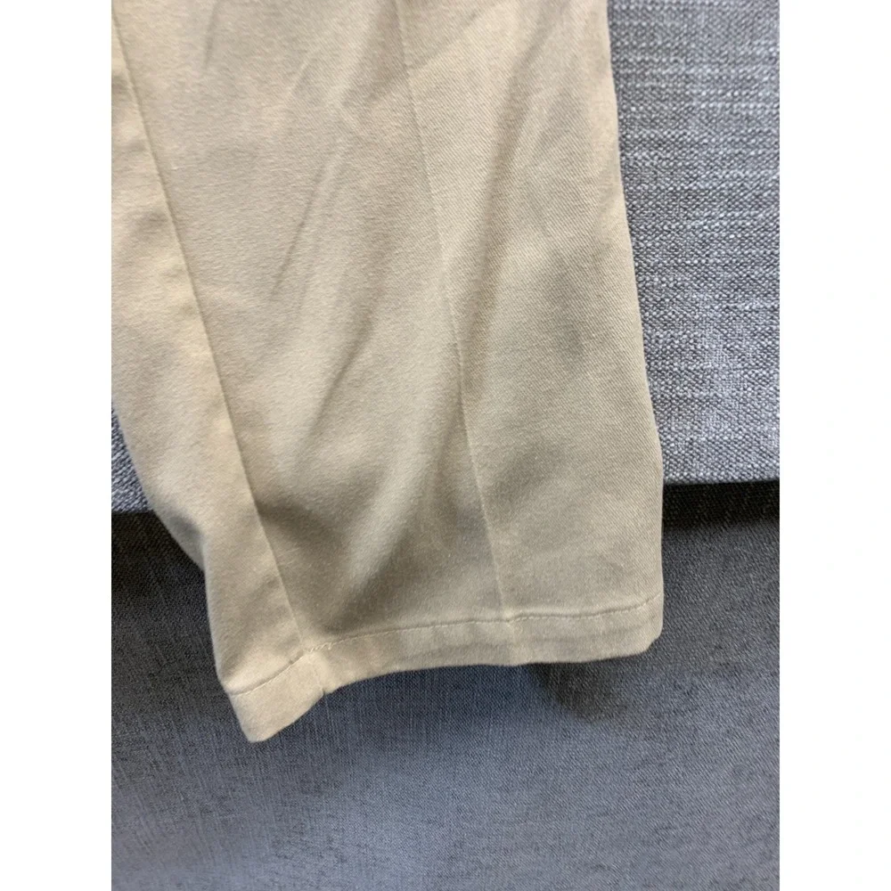 Dickies 874‎ Flex Original Fit Pants Mens 34x32 Beige Cotton Flat Front Workwear